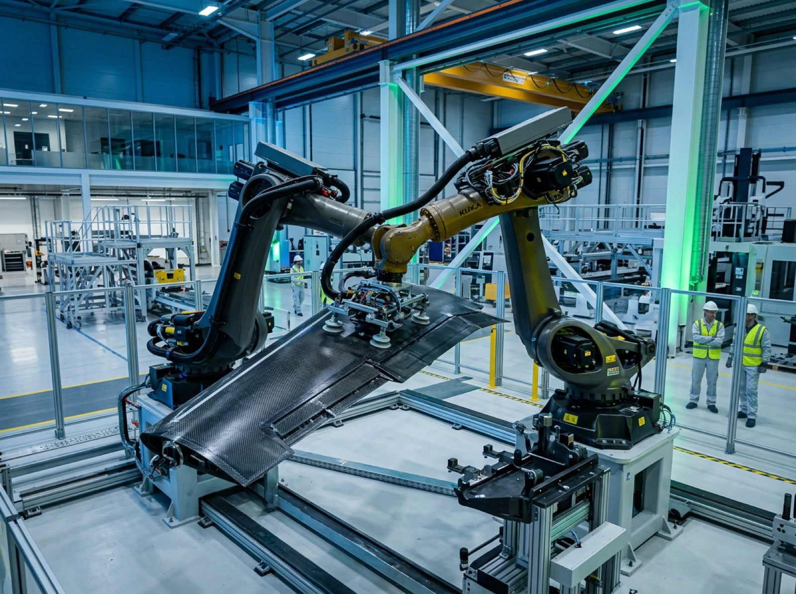 Aerospace robotic handling